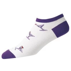FootJoy ComfortSof Martini Print Womens Low Cut Socks 10 FootJoy ComfortSof Martini Print Womens Low Cut Socks -Golf Equipment Library 85181 PURPLE e9083f46 f03f 489b a0cc a90c609c788e