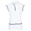 Daily Sports Frida White Womens Golf Polo