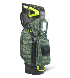 Sun Mountain 2022 Boom Bag Golf Cart Bag With Speakers -Golf Equipment Library BoomBagBlack Camo AtomicAltShot