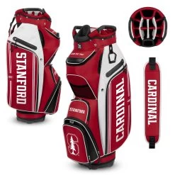 Team Effort NCAA Collegiate The Bucket III Cooler Golf Cart Bag -Golf Equipment Library Bucket III Cooler Standford