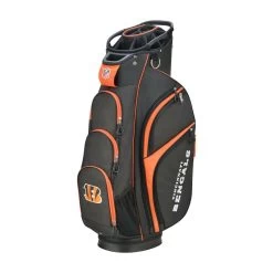 WIlson NFL Licensed Xtra Golf Cart Bags (Previous Model) -Golf Equipment Library CinciBengals