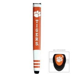 Team Golf NCAA Collegiate Putter Grips With Magnetic Ball Marker 22 Team Golf NCAA Collegiate Putter Grips With Magnetic Ball Marker -Golf Equipment Library Clemsen Tigers
