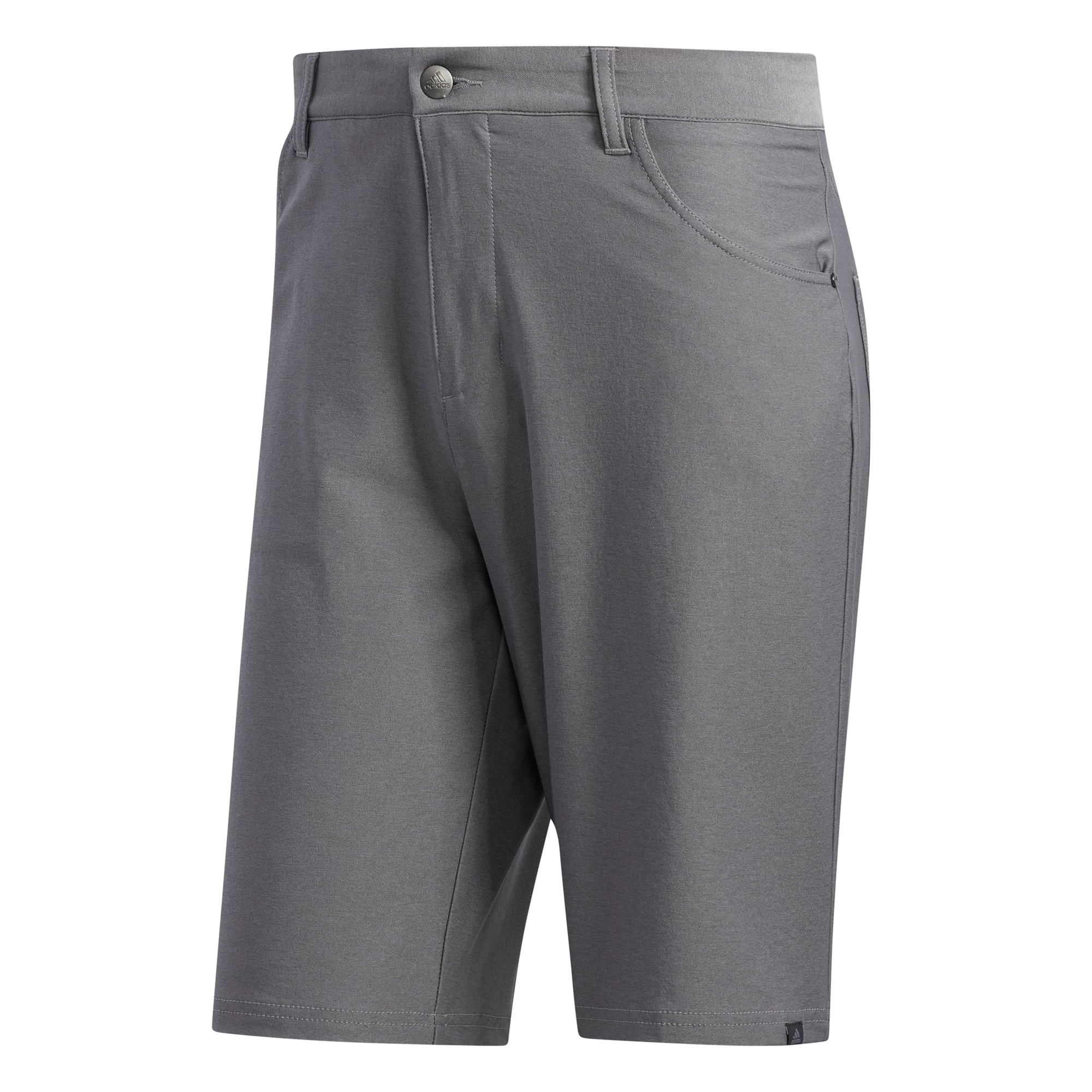 Adidas Golf Adidas Ultimate365 Heather Grey FIve Pocket Mens Golf Shorts 5 Adidas Golf Adidas Ultimate365 Heather Grey FIve Pocket Mens Golf Shorts - Image 5