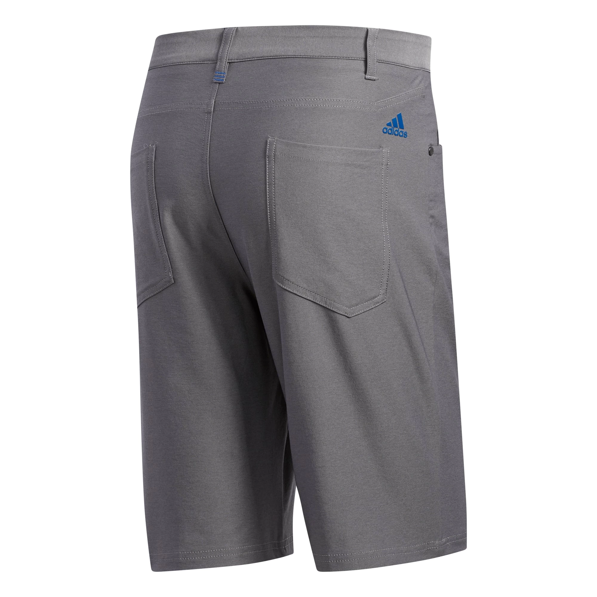 Adidas Golf Adidas Ultimate365 Heather Grey FIve Pocket Mens Golf Shorts 6 Adidas Golf Adidas Ultimate365 Heather Grey FIve Pocket Mens Golf Shorts - Image 6