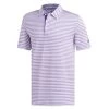 Adidas Golf Adidas Ultimate365 Two Color Stripe Mens Golf Polo