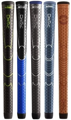 Winn Dri-Tac Performance Soft Golf Grips - Midsize -Golf Equipment Library Dri Tac All Midsize