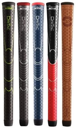 Winn Dri-Tac Performance Soft Golf Grip - Standard -Golf Equipment Library Dri Tac All Standard