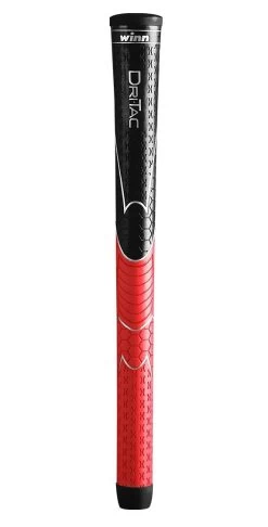 Winn Dri-Tac Performance Soft Golf Grip - Standard -Golf Equipment Library Dri Tac Red Standard