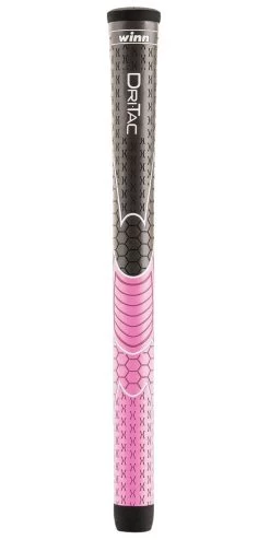 Winn Dri-Tac Performance Soft Golf Grip - Undersize -Golf Equipment Library DriTac Pink Single