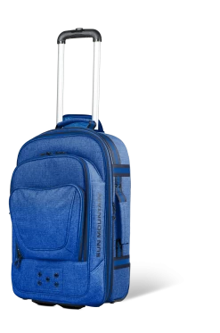 Sun Mountain Golf Wheeled Carry-On Travel Suitcase - Closeout! -Golf Equipment Library Dusk with Handle