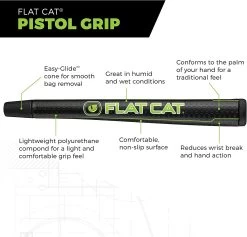 Flat Cat Pistol Putter Grip 8 Flat Cat Pistol Putter Grip -Golf Equipment Library FlatCatPistolPutterGrips2