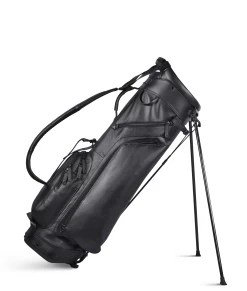 Sun Mountain Golf Leather Carry Stand Bag -Golf Equipment Library G823281LeatherStandBlack