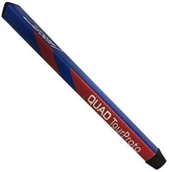 Garsen QUAD Tour Proto Non Tapered Putter Grips -Golf Equipment Library Garsen Quad Tour Proto Blue Red Non Tapered
