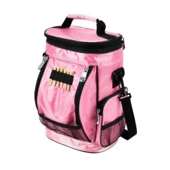 Intech Golf Bag Cooler & Accessory Caddy -Golf Equipment Library IntechCoolerBag Pink0