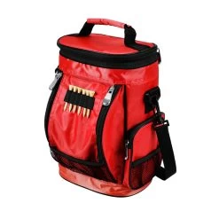 Intech Golf Bag Cooler & Accessory Caddy -Golf Equipment Library IntechCoolerBag Red0