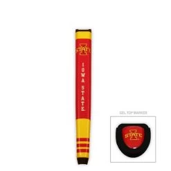 Team Golf NCAA Collegiate Putter Grips With Magnetic Ball Marker 27 Team Golf NCAA Collegiate Putter Grips With Magnetic Ball Marker -Golf Equipment Library IowaState