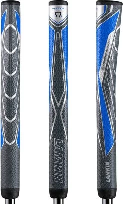 Lamkin SinkFit PU Putter Grips - Blue/Gray -Golf Equipment Library LamkinSinkFitPU Pistol0