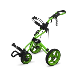 Clicgear Golf 3-Wheel Rovic Junior Push Cart Model RV3J -Golf Equipment Library Lime