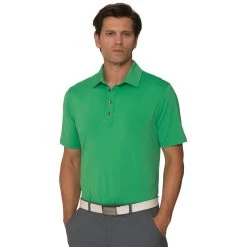 Chase54 Explore Mens Golf Polo -Golf Equipment Library ME1100 SHAMROCK