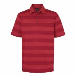 Chase 54 Charter Mens Golf Polo -Golf Equipment Library ME1109 REDMERLOT