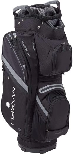 Maxfli Honors Plus 2019 Cart Bag -Golf Equipment Library Maxfli2019HonorsPlusCartBagBlack 4