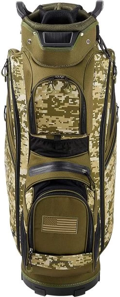 Maxfli Honors Plus 2019 Cart Bag -Golf Equipment Library Maxfli2019HonorsPlusCartBagCamo 3