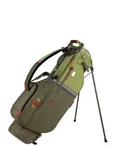 Sun Mountain 2023 Sonnenalp Mid-Stripe Single Strap Stand Bag -Golf Equipment Library MidStripe N230202 loden moss inferno