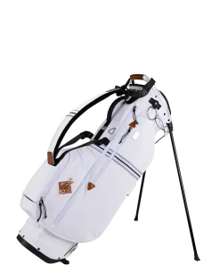 Sun Mountain 2023 Sonnenalp Mid-Stripe Single Strap Stand Bag -Golf Equipment Library MidStripe N230208 white