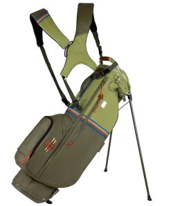 Sun Mountain 2023 Sonnenalp Mid-Stripe Dual Strap Stand Bag 13 Sun Mountain 2023 Sonnenalp Mid-Stripe Dual Strap Stand Bag -Golf Equipment Library N230127 loden moss inferno