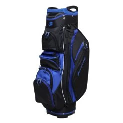 Orlimar Golf CRX Cart Bag With Removable Cooler -Golf Equipment Library Orlimar CRX Cooler Bag Black Blue 0
