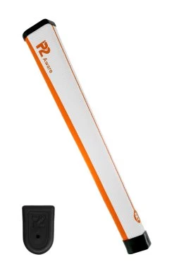 P2 Aware Putter Grips -Golf Equipment Library P2 Aware Orange White