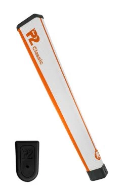 P2 Classic Putter Grips -Golf Equipment Library P2 Classic Orange White