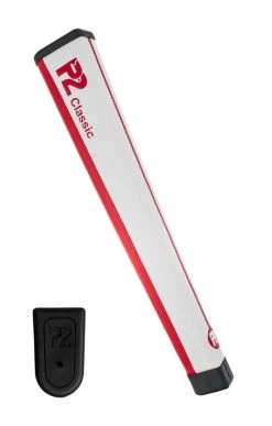 P2 Classic Putter Grips -Golf Equipment Library P2 Classic Red White