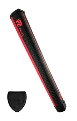 P2 React Putter Grips -Golf Equipment Library P2 React Red Black