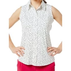 Belyn Key Keystone Womens Sleeveless Golf Polo -Golf Equipment Library TSL0001 TWP 1 b79bad5e 9a63 49fc ae10 f2931d0d333e