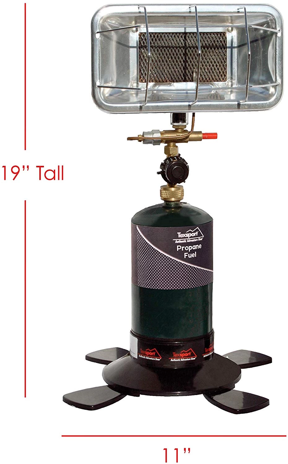 TexSport Sportsmate Propane Heater Golf Cart Heater 3 TexSport Sportsmate Propane Heater Golf Cart Heater - Image 3