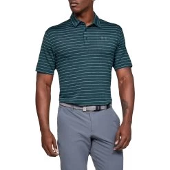 Under Armour Playoff 2.0 Tour Mens Golf Polo -Golf Equipment Library UM0808 1980TNDMTEAL