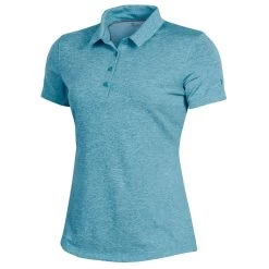 Under Armour Zinger 2.0 Heather Womens Golf Polo 18 Under Armour Zinger 2.0 Heather Womens Golf Polo -Golf Equipment Library UW0467 CRESTBLUE110T