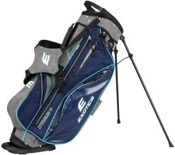 Tour Edge Exotics Xtreme 4 Stand Bags -Golf Equipment Library Xtreme 4 Carry Bag Navy Scratch Plaid Teal