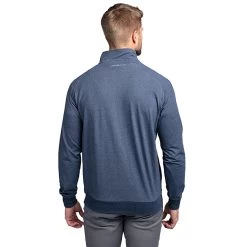 TravisMathew Zachary Mens Golf 1/2 Zip -Golf Equipment Library ZACHARY HTHBLUENIGHTS 2