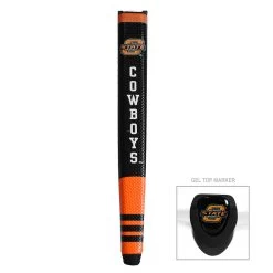 Team Golf NCAA Collegiate Putter Grips With Magnetic Ball Marker 37 Team Golf NCAA Collegiate Putter Grips With Magnetic Ball Marker -Golf Equipment Library okstatecowboys 2